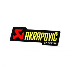 Sticker AKRAPOVIC SP-STREET 180mm (neues Logo) temperaturbeständig