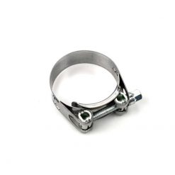 Auspuffbride SCORPION MIKALOR W2 Ø 43-47mm aus Schraube VERZINKT und Band