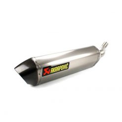 Auspuff AKRAPOVIC SLIP-ON in TITAN mit CARBON-ENDCAP zu Honda (CH Homologi