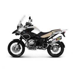 Auspuff AKRAPOVIC SLIP-ON in TITAN mit CARBON-ENDCAP zu BMW (CH Homologier