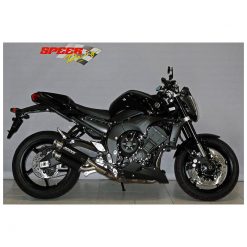 Auspuff BODIS GPX2 in INOX/SCHWARZ (SS/BL) zu Yamaha (CH- Homologiert)