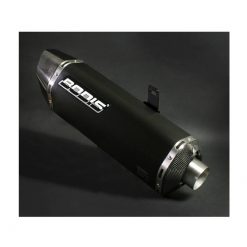 Auspuff BODIS PENTA-TEC in INOX/SCHWARZ (SS/BL) zu Triumph (CH- Homologier