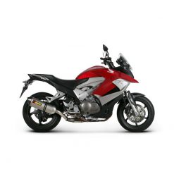 Auspuff AKRAPOVIC SLIP-ON in TITAN mit CARBON-ENDCAP zu Honda (CH Homologi