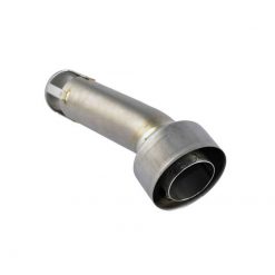 Dezibelkiller AKRAPOVIC in V4A zu OVAL (Aussen: 53mm / Innen: 32mm / Lang