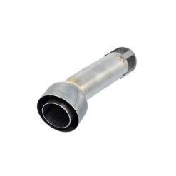 Dezibelkiller AKRAPOVIC in V4A zu OVAL (Aussen: 48mm / Innen: 32mm / Lang