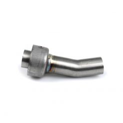 Dezibelkiller AKRAPOVIC in V4A zu OVAL (Aussen: 48mm / Innen: 28mm / Lang