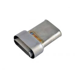 Dezibelkiller AKRAPOVIC in V4A zu HEXAGONAL (Aussen: 73 x 33mm / Innen: 59