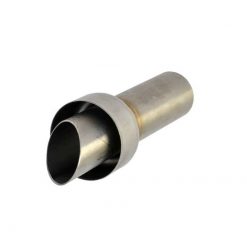 Dezibelkiller AKRAPOVIC in V4A zu HEXAGONAL LINKS (Aussen: 48mm / Innen: 3