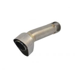 Dezibelkiller AKRAPOVIC in V4A zu HEXAGONAL (Aussen: 65 x 46mm / Innen: 35