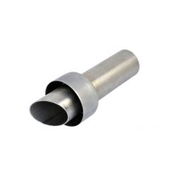 Dezibelkiller AKRAPOVIC in V4A zu HEXAGONAL (Aussen: 53mm / Innen: 35mm /