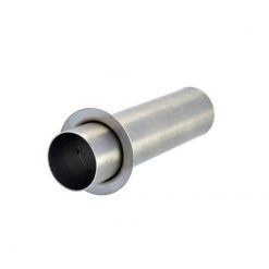 Dezibelkiller AKRAPOVIC in V4A zu OVAL (Aussen: 56.7mm / Innen: 38mm / Lan