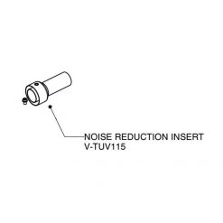 Dezibelkiller AKRAPOVIC in V4A zu HEXAGONAL (Aussen: 43mm / Innen: 22mm /