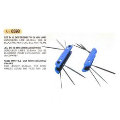 Mini Feilenset Buzzetti Länge 60-80mm
