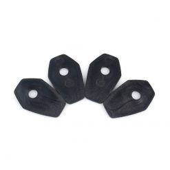 Blinkerplättchen RIZOMA Paar (Adapter) in SCHWARZ zu Kawasaki / Suzuki Typ
