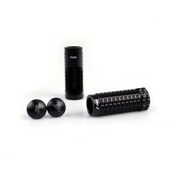 Fussraster RIZOMA (Paar) B-PRO Fahrer oder Sozius in SCHWARZ (benötigt Ada