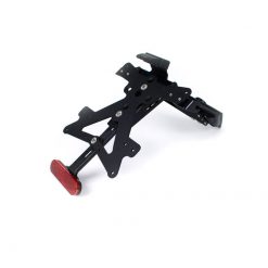 Kennzeichenhalter RIZOMA in SCHWARZ zu Triumph inkl. Kennzeichenbeleuchtun