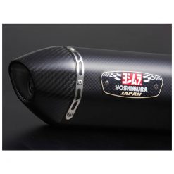Auspuff Yoshimura R-77J in Metal Magic mit Inox Cap zu Suzuki (CH Homologi