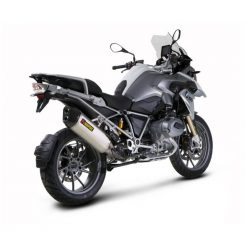 Auspuff AKRAPOVIC SLIP-ON in TITAN mit CARBON-ENDCAP zu BMW (CH Homologier