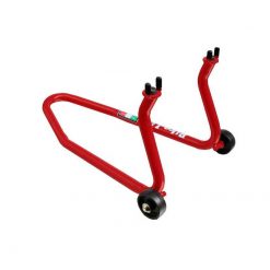 Motorradständer (RS-17/TB) BIKE-LIFT HINTEN aus Stahl in ROT zu Triumph Bo