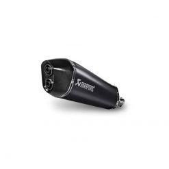 Auspuff AKRAPOVIC BLACK-LINE (SLIP-ON) in TITAN mit CARBON-ENDCAP zu Piagg
