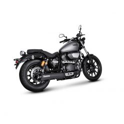 Auspuff AKRAPOVIC SLIP-ON in INOX-SCHWARZ zu Yamaha (CH Homologiert) benöt