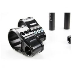 Stummellenker ABM MULTICLIP TOURING (40-70mm) Ø 22mm in SCHWARZ zu Ø 53mm