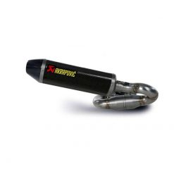 Auspuff AKRAPOVIC SLIP-ON in CARBON mit CARBON-ENDCAP zu Honda (CH Homolog