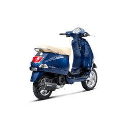 Auspuffanlage AKRAPOVIC BLACK-LINE in TITAN mit CARBON-ENDCAP zu Piaggio (