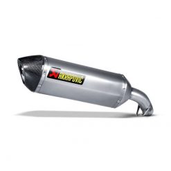 Auspuff AKRAPOVIC HEXAGONAL SLIP-ON in TITAN mit CARBON-ENDCAP zu Honda (C