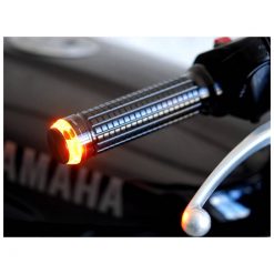 Blinker motogadget (1 Stück) m-BLAZE Disc mit LED in POLIERT (Montage: vor