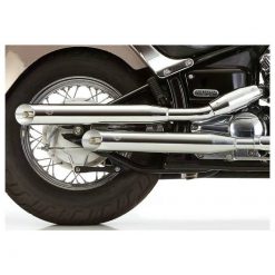 Auspuff FALCON CROMO LINE (2 in 2) in Inox zu Suzuki (CH-Homologiert)