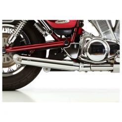 Auspuff FALCON CROMO LINE (2 in 2) in Inox zu Suzuki (CH-Homologiert)