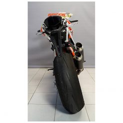 Auspuff BODIS GPX2-S in INOX/SCHWARZ (SS/BL) zu KTM (CH- Homologiert)