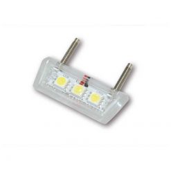 Kennzeichenbeleuchtung KOSO LED in TRANSPARENT gefrostet (10x42x17mm) (E-H