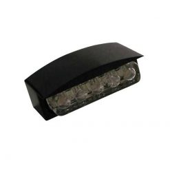 Kennzeichenbeleuchtung CT MINI LED aus ALU in SCHWARZ (43x16x22.7mm) (E-Ho