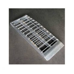 Auffahrrampe MP WIDE aus ALU, faltbar auf  L: 123cm, (L:239cm x B:44cm) ma