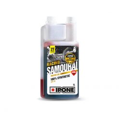 Oel IPONE 2-Takt R2000 RS (Synthetisch Plus) mit ERDBEER GERUCH (1000 ml)