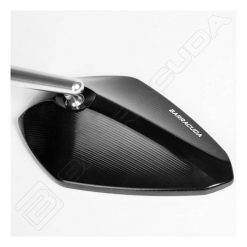 Rückspiegel BARRACUDA (Paar) X-VERISON B-LUX in SCHWARZ/GOLD aus Alu M10 x