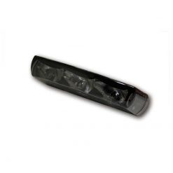 Rücklicht SHIN YO CRYSTAL mit 3x LED SCHWARZ/GETOENT zum kleben (79 x 16 x