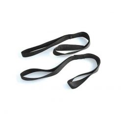 Befestigungsschlaufe SHIN YO (Paar) in schwarz zum umschlaufen von z.B. Ga