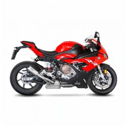 Auspuff LeoVince LV-10 in inox zu BMW (CH-Hom)