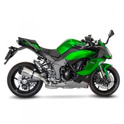 Auspuff LeoVince Factory S in titan zu Kawasaki (CH-Hom)