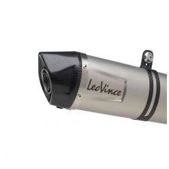 Auspuff LeoVince LV One Evo in inox zu BMW (CH-Hom)