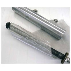 Edelstahlgewebe ACOUSTA-FIL geflochten, hält die Schalldämpferwolle zurück