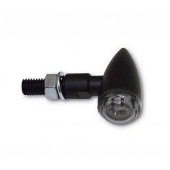 Blinker SHIN YO (Paar) PB 2 mit HI-POWER LED in SCHWARZ/getönt (M8x20 - 20