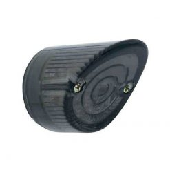 Rücklicht SHIN YO NOSE mit LED mit Glas SMOKE (Ø 42x25/55mm) inkl. Kennzei