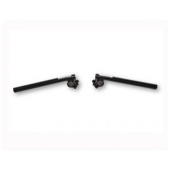 Lenkerstummel FEHLING (Paar) Ø 22mm in SCHWARZ (Anschluss: Ø 30mm x L 26.5