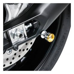 Ständeraufnahme BARRACUDA (Paar) in SILBER zu Aprilia/BMW/Ducati/Honda/Kaw