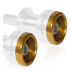 Einsatz BARRACUDA (Paar) in GOLD aus ALU zu Ständeraufnahme Art. 6209008,