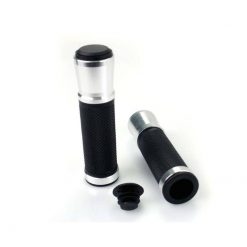 Griffe SHIN YO (Paar) STREET (Ø 22 x 135mm) in CHROM/SCHWARZ mit abnehmbar